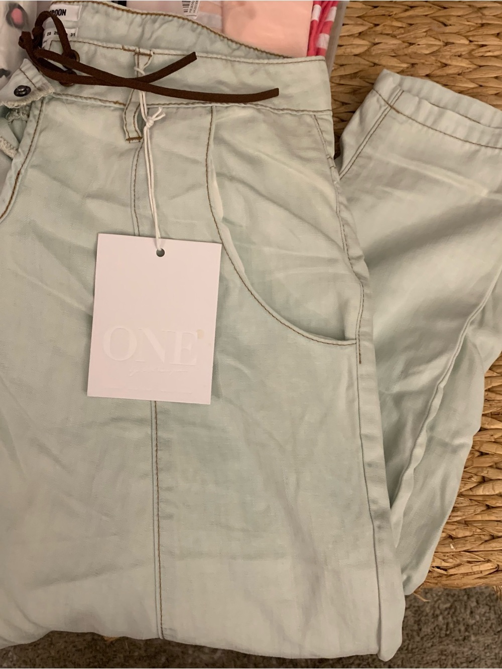 One X Oneteaspoon Free People Panama Harem She Wolfe low rise Jeans